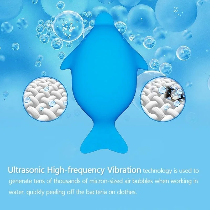 Ultrasonic Mini Portable Laundry Washer Washer Cleaner Multi-function Cleanser for Clothing,for Jewel