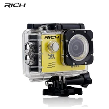 Насыщенный спортивные Камера HD 8MP Wi-Fi 1080P экшн-видеокамера для Камера для подводной съемки DV мини Водонепроницаемый Спорт камеры для шлемов видеокамера