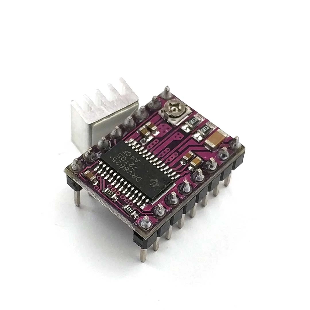 Запчасти для 3D принтера StepStick DRV8825 Драйвер шагового двигателя с радиатором Reprap 4