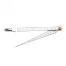 Шт. 1 шт. щупа из нержавеющей стали сварочный конус щупа линейка отверстие инспекционный инструмент мм 1-15 мм измерительные инструменты