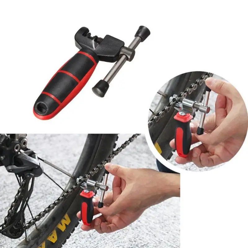 

Bike Chain Breaker Cutter Removal Tool Cycle Solid Chain Tool Chain Pin Splitter Bicycle Repair Tools Herramientas Bicicleta