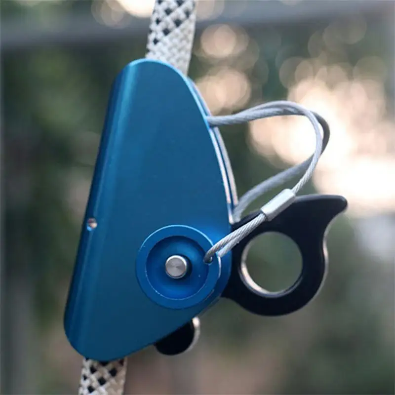 Self locking Device Anti Fall Rope Grab Outdoor Climbing Mountaineering