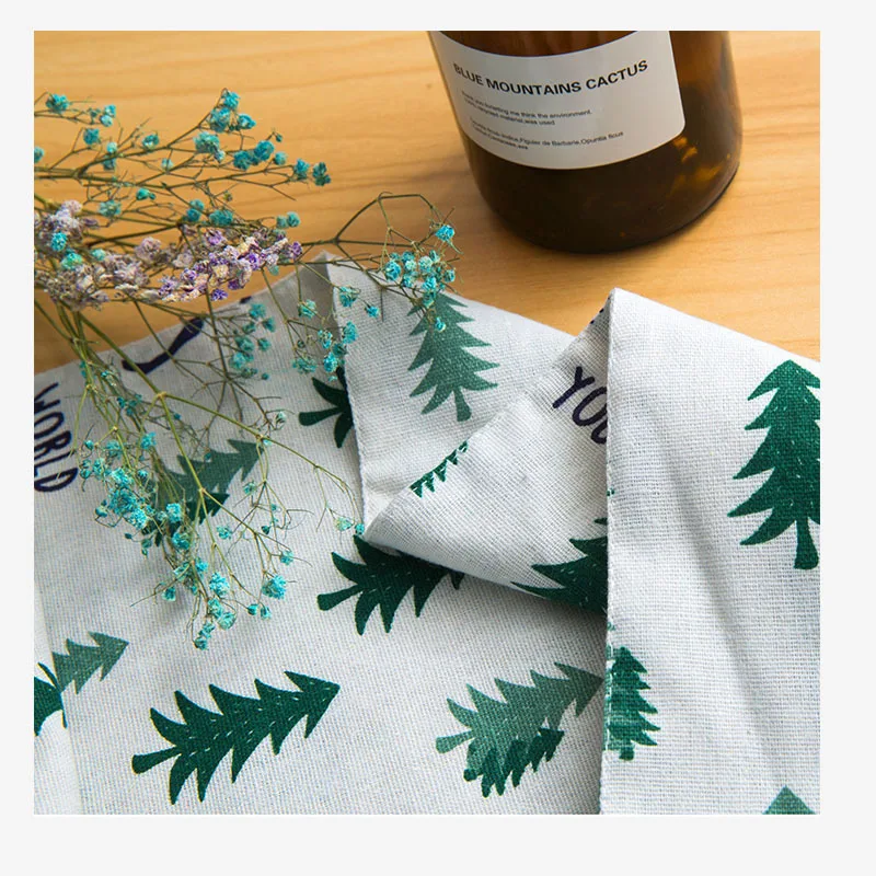 100% Linen Flag Art Television Cabinet Tea Chemin De Table Runner Strip Cover A Piece Of Modern Concise Weding Decoration Cloth