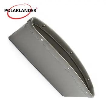 

Car accessories PU Leather Caddy Catcher Store All Drop Items Between Car Seat And Console Car Seat Interval Storage Bag