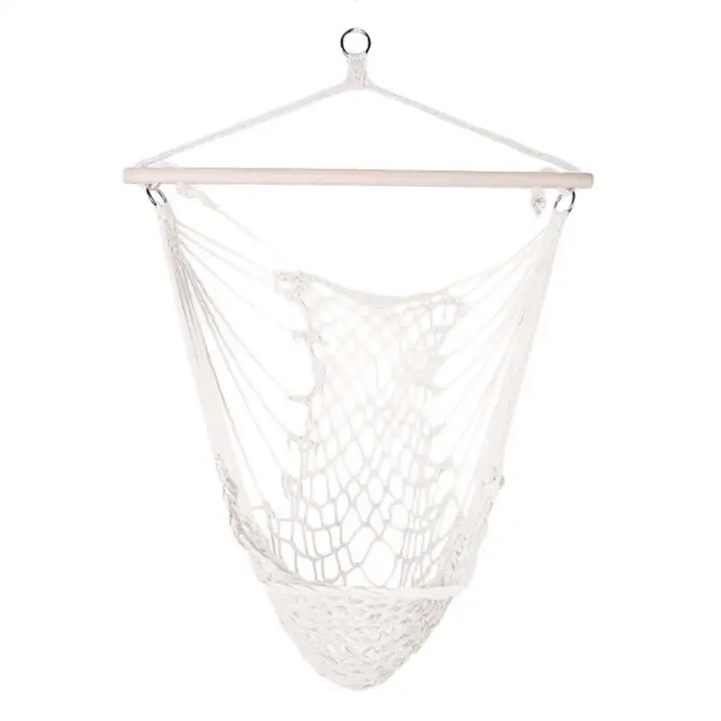 Cotton Rope Hammock Net Swing Hanging Chairs Kids Adults Outdoor Cradles for Outdoor Camping Picnic Hammocks Cotton Rope Hammock Net Swing Hanging Chairs Kids Adults Outdoor Cradles for Outdoor Camping Picnic Hammocks