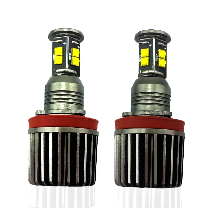 

2X 80W High Power Error Free XT-E H8 E92 LED Marker Angel Eyes For BMW X5 E70 X6 E71 E90 E91 E92 M3 E60 LED Angel Eye Car Light