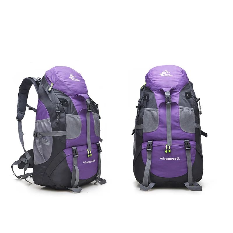 Red Sportive Libero Color green Campeggio Zaino Borsa Outdoor Impermeabile Turista Trekking Escursionismo Montagna 50l Cavaliere Color In Arrampicata blue purple Color Color Borse FwpZx