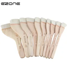 EZONE Paint Brush For Watercolor Oil Painting Different Size Wooden Handel Wool Hair Brushes Gouache Acrylic Drawing Art Supply