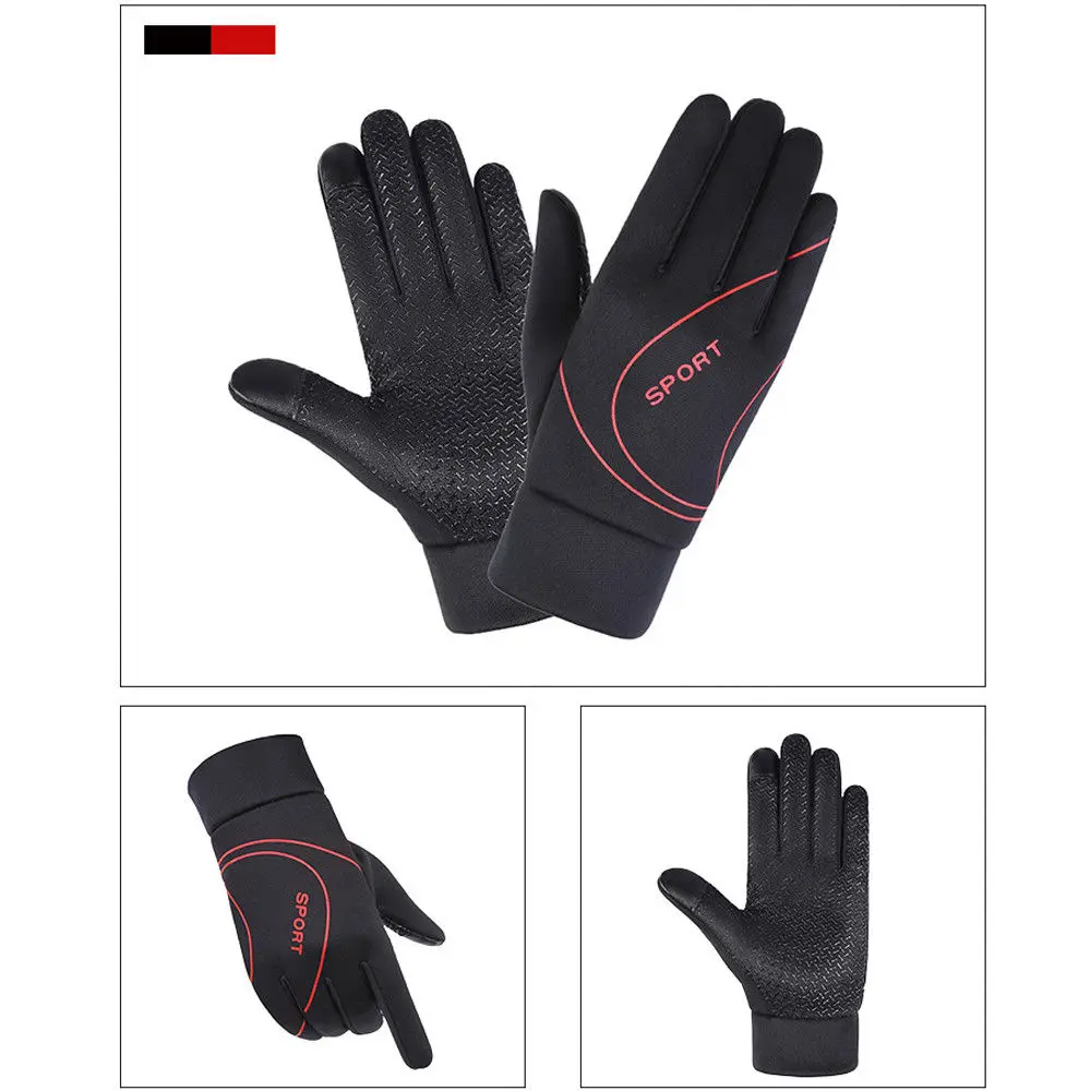 Women Men Winter Warm Gloves Waterproof Windproof Thermal Touch Screen Mittens