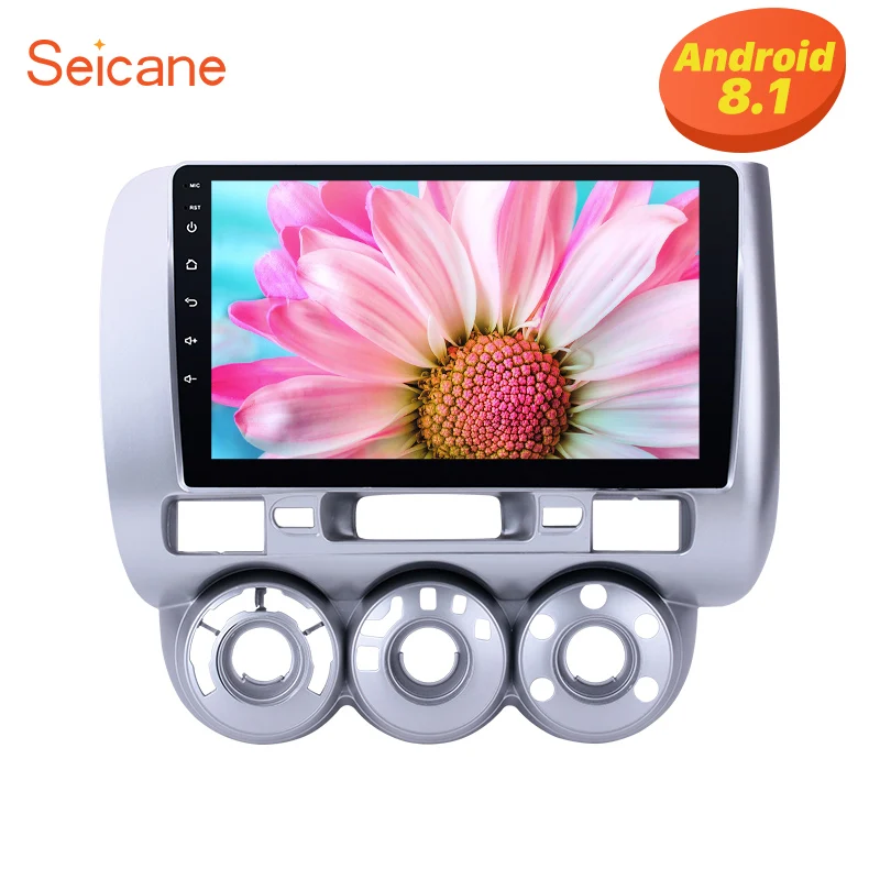 

Seicane 9 inch 1024*600 Touchscreen for 2004-2007 HONDA Jazz(Manual AC,LHD) Android 8.1 GPS Navigation System Radio Bluetooth
