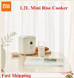 Xiaomi Q плита QF1201 мини 1.2L рисоварка 300 Вт Smart 1.2L кухонная техника резервирование ЖК-дисплей рисоварка от Xiaomi Youpin