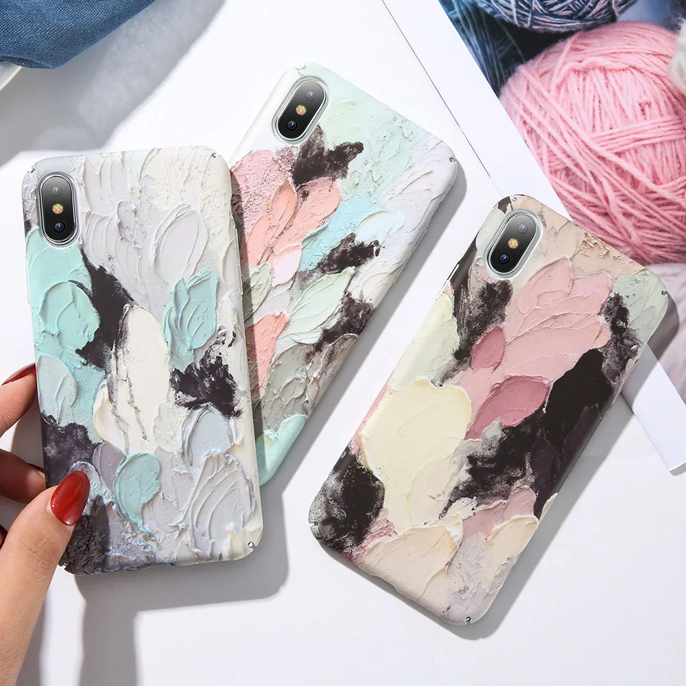 KISSCASE Painting luminous water shell Phone Case |