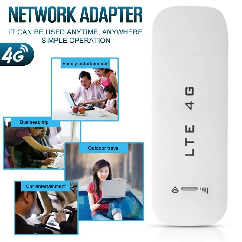 100 Мбит/с 2 4G/4G беспроводной адаптер маршрутизации LTE USB модем сетевой с Wi Fi точка