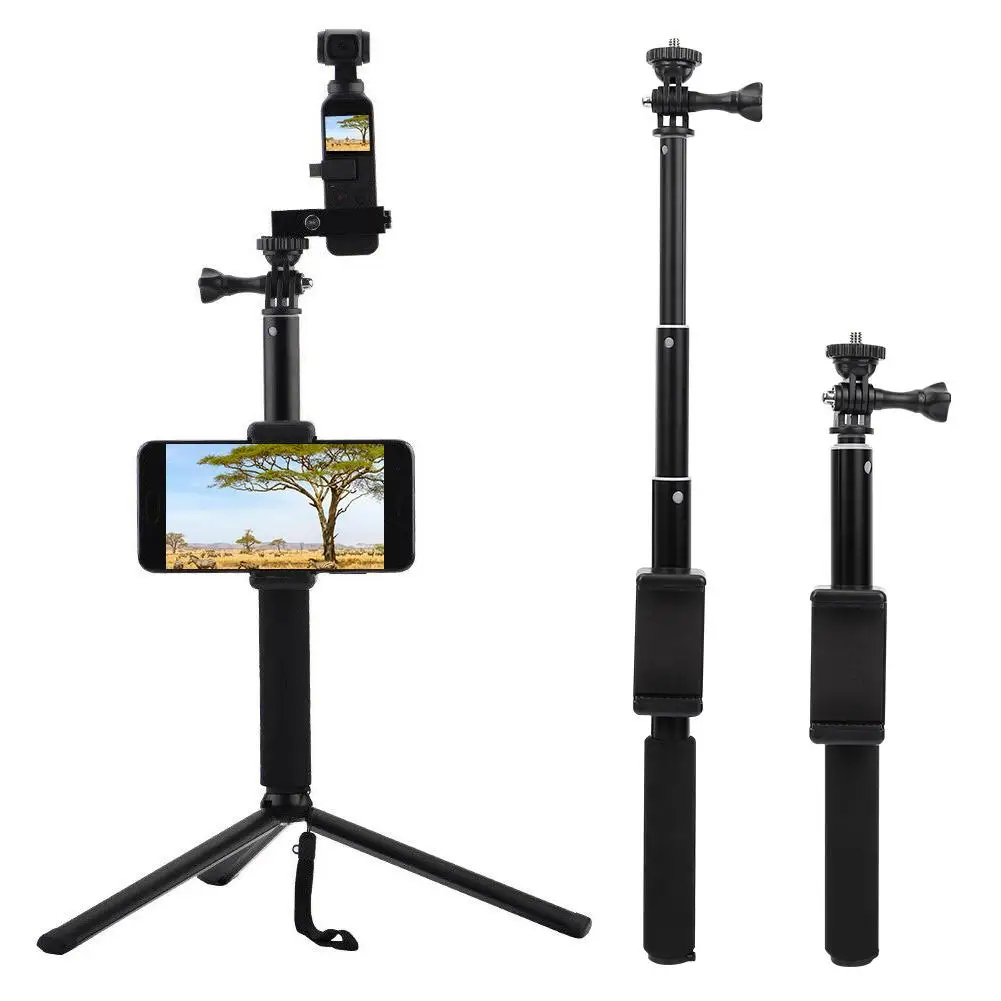

Portable Extension Selfie Stick Stand Holder for DJI OSMO POCKET Camera 2019 hot