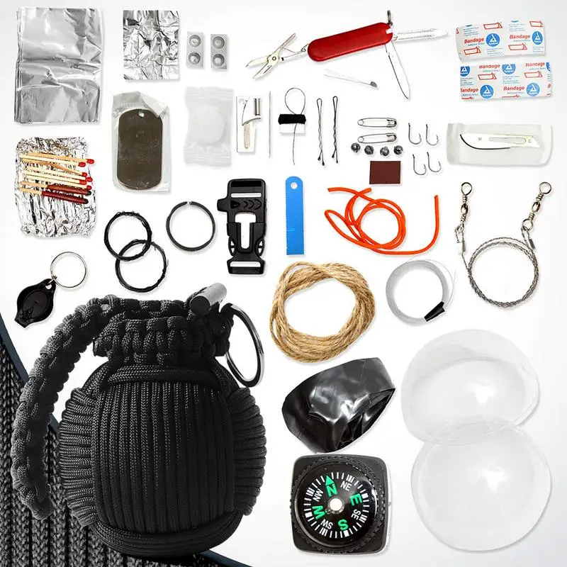 

Emergency Kit Survival Grenade Kit Survival Tool For Camping Hiking Hunting