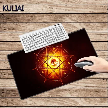 

XGZ DIY Warface Video Logo Big Gaming Mouse Pad Games Pc Gamer Laptop MousePad 30X60 To 40X90 Cm for Hearthstone Mass Effect