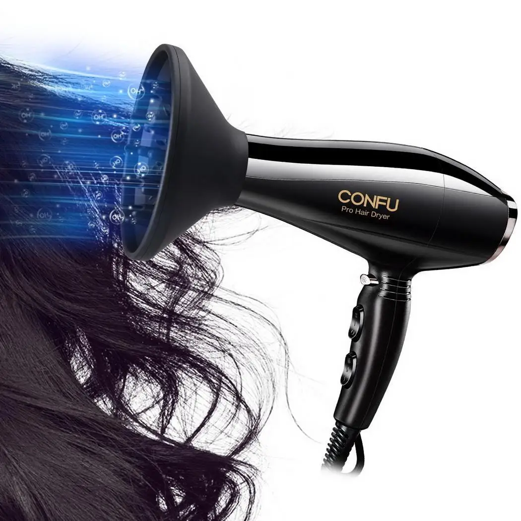 

Professional High Power Hot and Cold Ionic 2000-2300W Yes Over Heat Protection KF-5899 Hair Dryer 220-240V