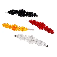 4 шт. стразы, бусины, заколки для волос для женщин и девушек, модные заколки для волос, заколки для волос