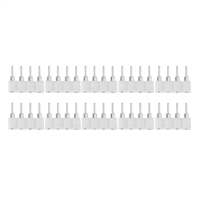 

10pcs Male/Female 4 Pin RGB / 5PIN RGBW Connector Adapter Pin Needle for RGB /RGBW 5050 3528 LED Strip Light Led Accessories