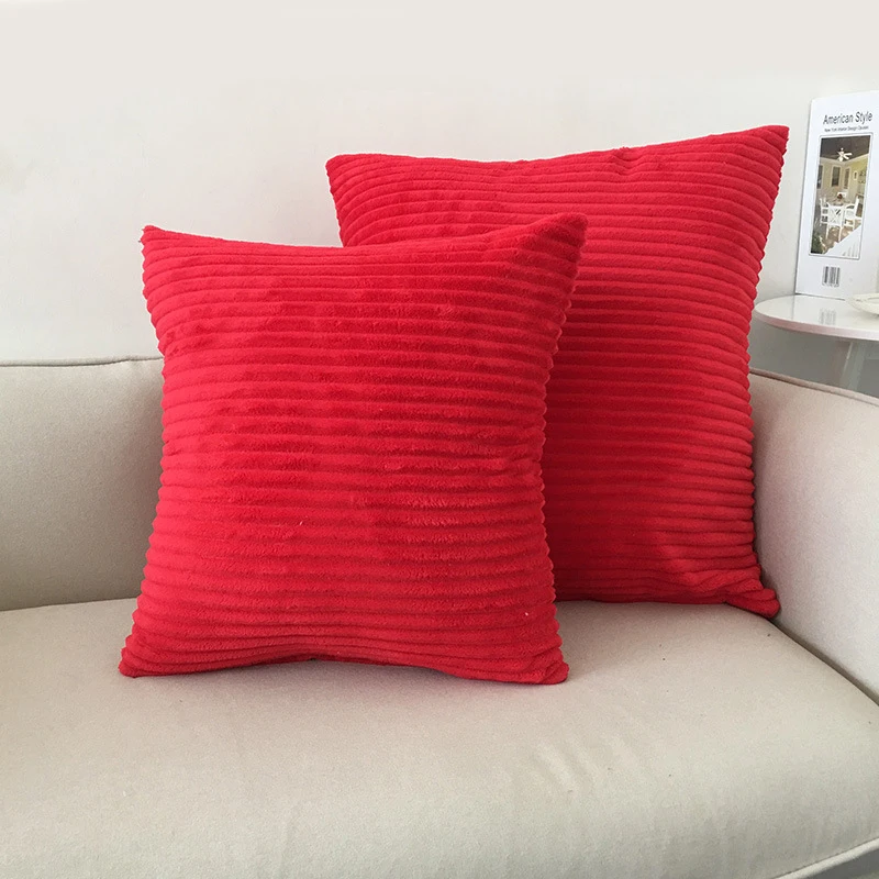 2 قطع جديد وسادة قطيفة غطاء مكتب سيارة أريكة الترفيه وسادة المخدة 45*45 سنتيمتر 2 قطع جديد وسادة قطيفة غطاء مكتب سيارة أريكة الترفيه وسادة المخدة 45*45 سنتيمتر