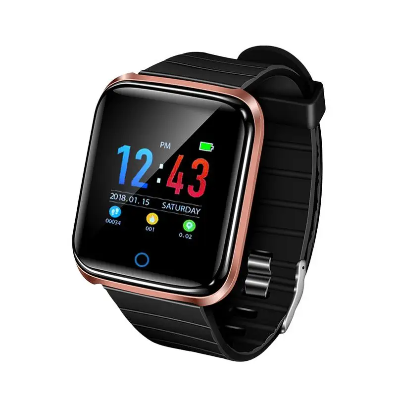 

Smart Watch 1.3 Inch Color Screen Waterproof Fitness Tracker Support Heart Rate Monitor Blood Pressure Measurement Sports Band