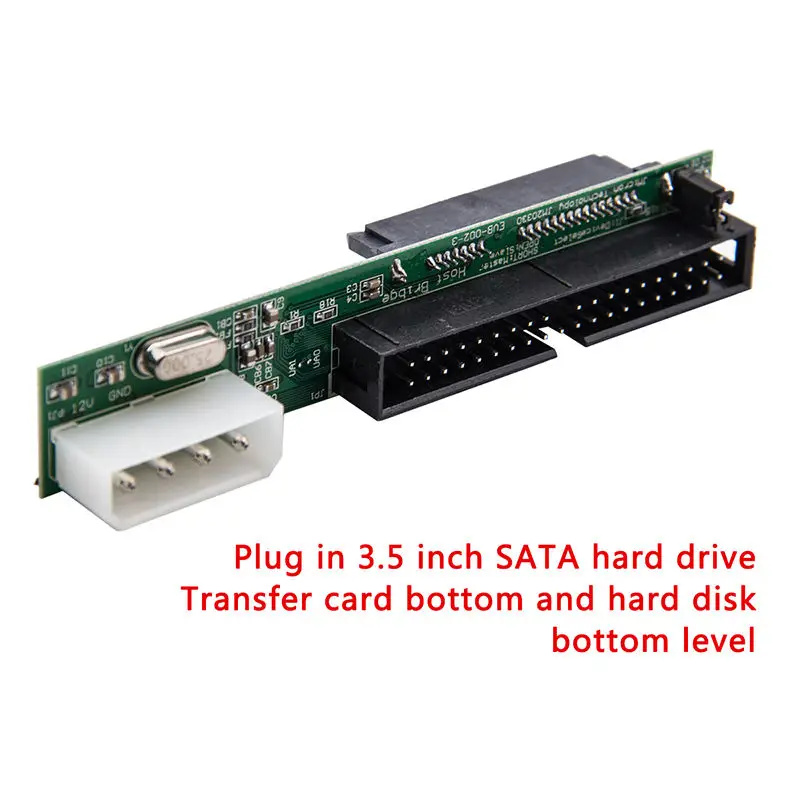 Адаптер Ide от 7 до 15 штырьков 2 5 Sata Female 3 дюйма конвертер Male 40 Pin Port для Ata 133 100 Hdd серия