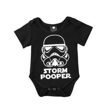 

Newborn Star Wars Baby Boy Girl Unisex 2019 New Short Sleeve Romper Jumpsuit Clothes Outfit 0-18M
