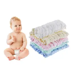 10 шт./упак. 100% хлопок полотенца для новорожденных Слюна полотенце для кормления полотенце для маленьких мальчиков девочек тканевый носовой