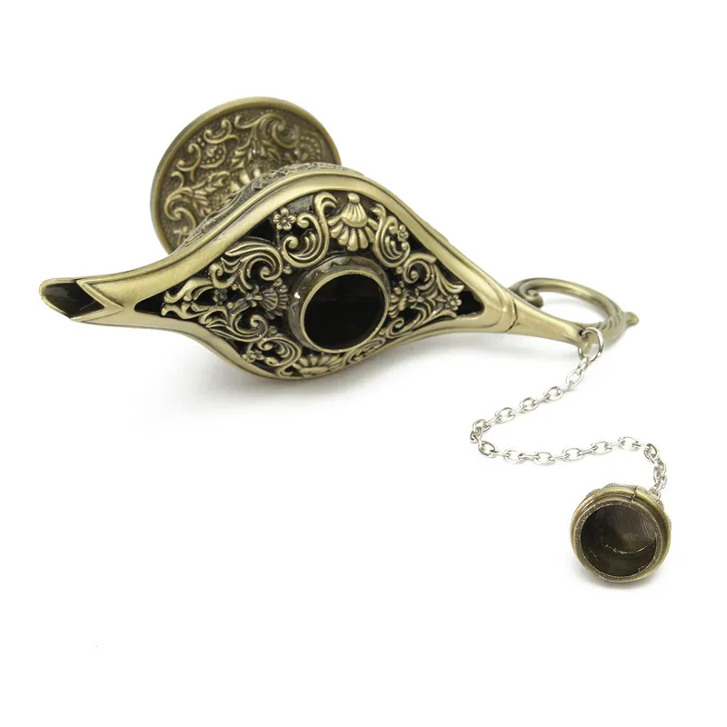 Traditional Hollow Out Fairy Tale Aladdin Magic Lamp Light Tea Pot Genies Lamp Vintage Retro Toy For Home Decor Ornaments Traditional Hollow Out Fairy Tale Aladdin Magic Lamp Light Tea Pot Genies Lamp Vintage Retro Toy For Home Decor Ornaments