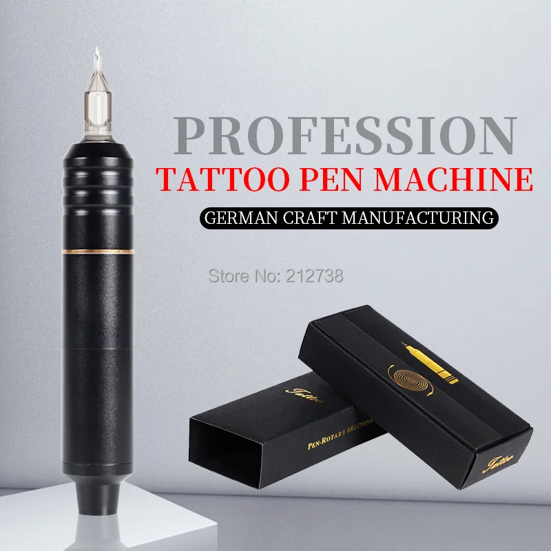 

Tattoo Machine Pen Machine Powerful Motor DC Cable Connector Rotary Tattoo Pen -B7