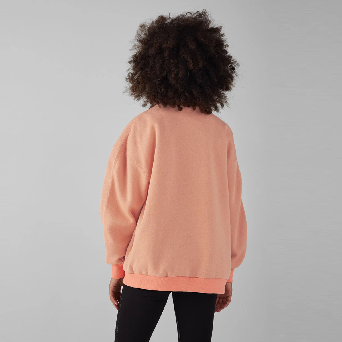 HDY Haoduoyi 2018 Half-high Collar Solid Color Oversize Pullover Sweater Winter Autumn Warm Fashion Simple  Casual