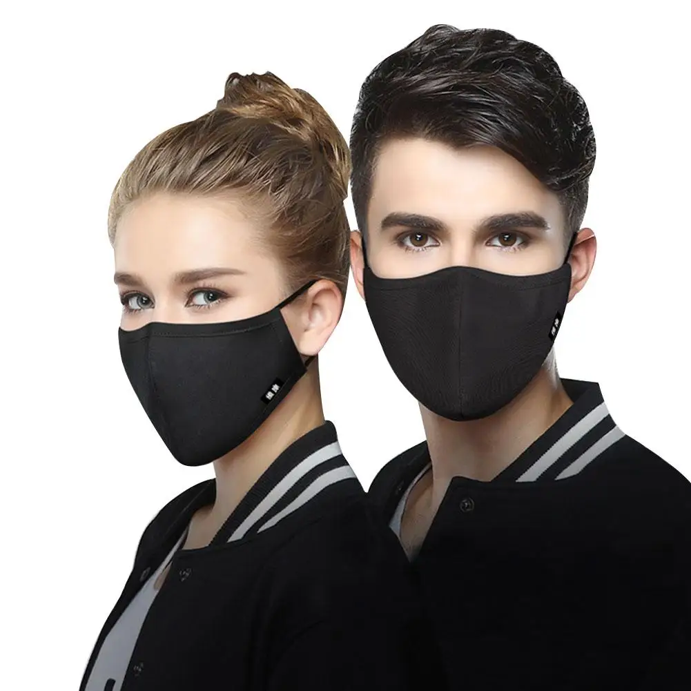 

New Dustproof Anti Bacteria Cotton Face Mask Sports Mouth Cover Soft Breatheable