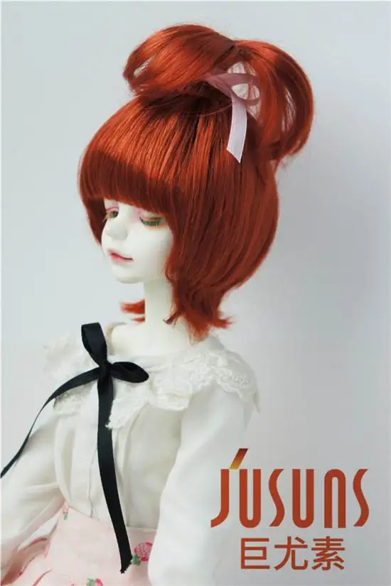 JD002 1/6 1/4 1/3 милый фонтан кукольный парик BJD парики Размер 6-7 дюймов 7-8 дюймов 8-9 дюймов кукольные волосы для модных кукольных аксессуаров