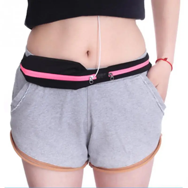 Running Travel Waist Pocket Jogging Sports Portable Waterproof Cycling Bum Outdoor Money Phone anti-theft Pack Belt Sport Bag