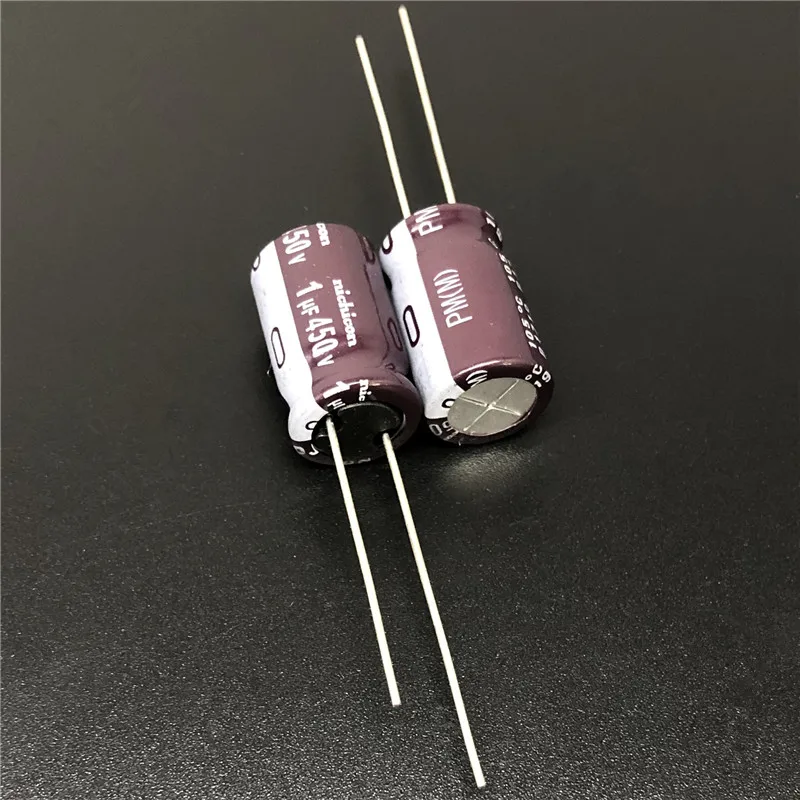 10 шт/100 шт 1 мкФ 450V NICHICON PM серия 10х16 мм 450V1uF низкое сопротивление алюминиевый