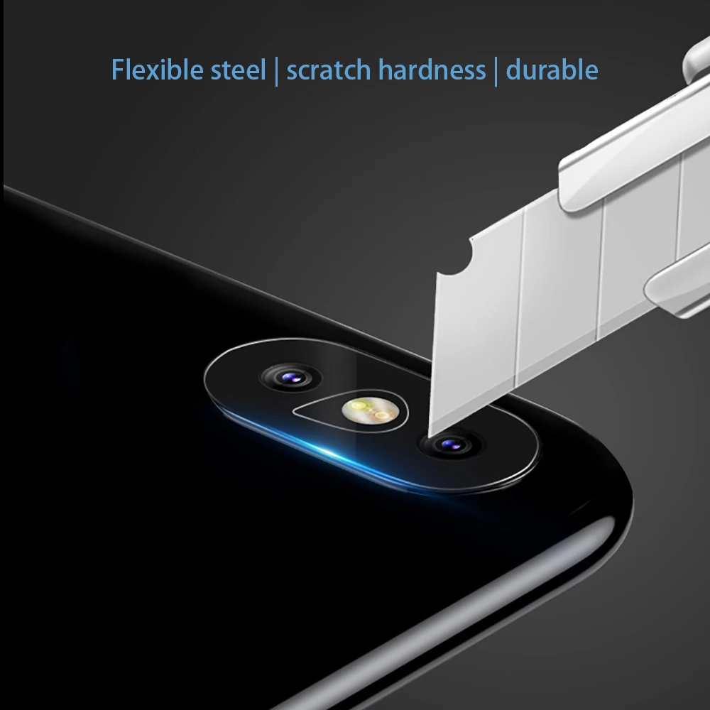 Powstro HD Прозрачная пленка из закаленного стекла и защитная крышка для IPhone X Анти