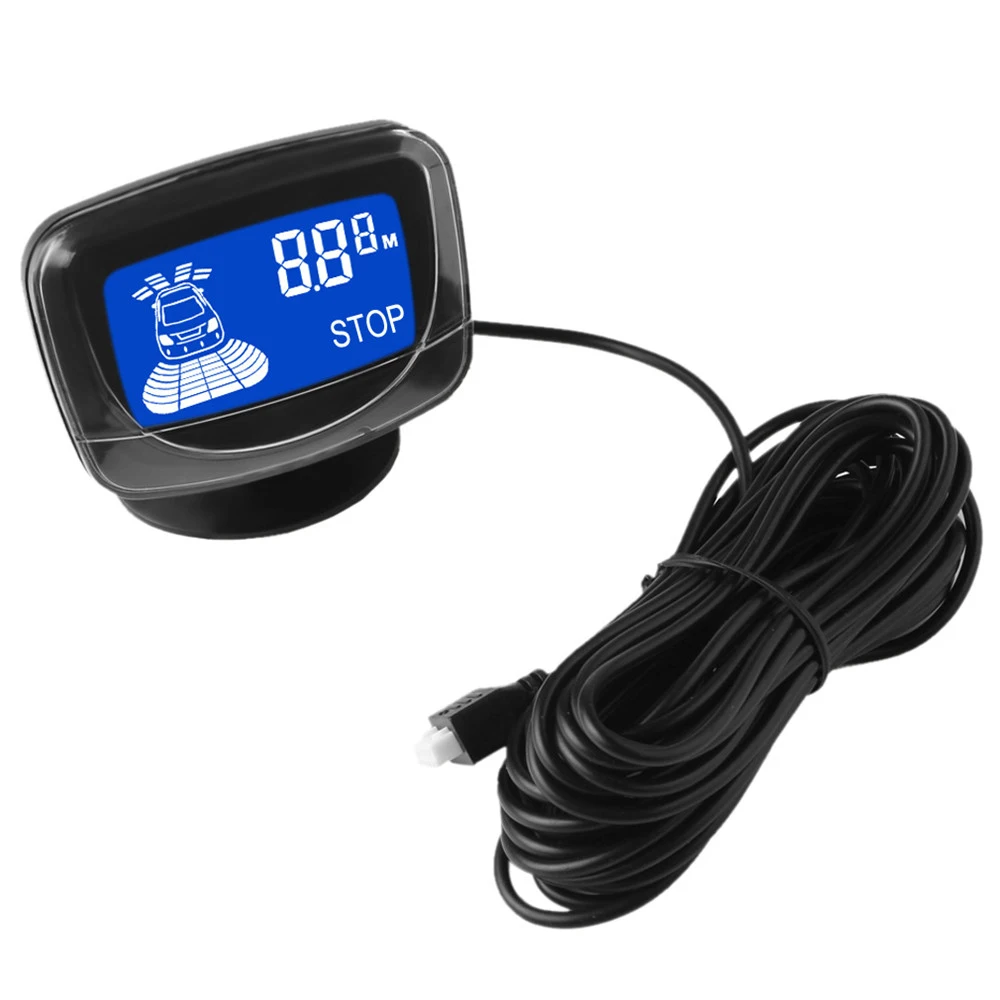 

Car Led Parking Sensor 8 Reverse Sensors Backup Car Parking Radar Monitor Detector System