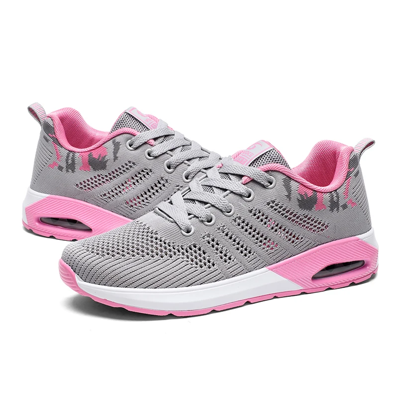 

Newest fashion Breathable Shoes For woman casual shoes summer Sneakers comfortable Fly Weave flat Zapatillas de deporte