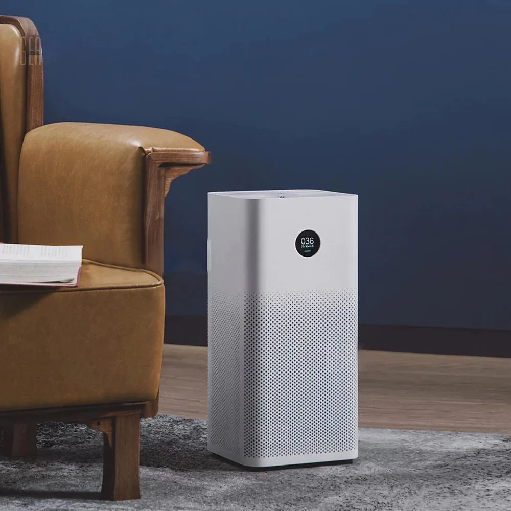 Mijia Air Purifier 2S OLED Display Smart Sterilizer Household Smell Cleaner 3-layered Filter APP WIFI Control