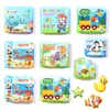 New Swimming Water Bath Book with BB Whistle Animal Bath Toys For Baby Happy Bathing Time,Early Educational English Bathroom Toy 1