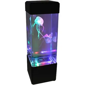

Jellyfish Water Ball Tropical Fish Aquarium Tank Mesmerising LED Lights Relaxing Mood Lamp Light By Play Jelly Fish Color Change
