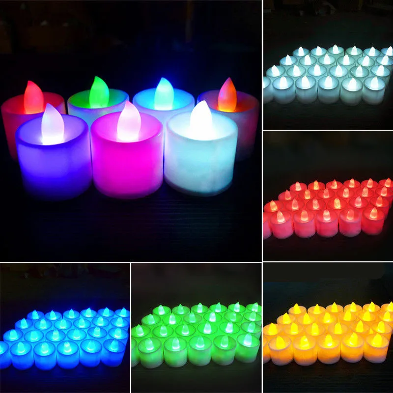 24 Pcs LED Flameless Lights Battery Electrical Candles Flickering