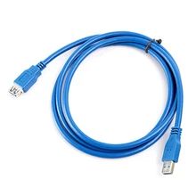 5 футов 5 Гбит/с 1,5 м Высокоскоростной USB 3,0 A Мужской и Женский удлинитель шнур