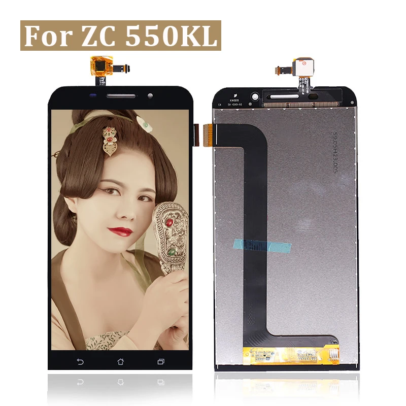 10 шт./лот для Asus Zenfone Max ZC550KL LCD Z010D сенсорный дигитайзер панель дисплей экран ремонт