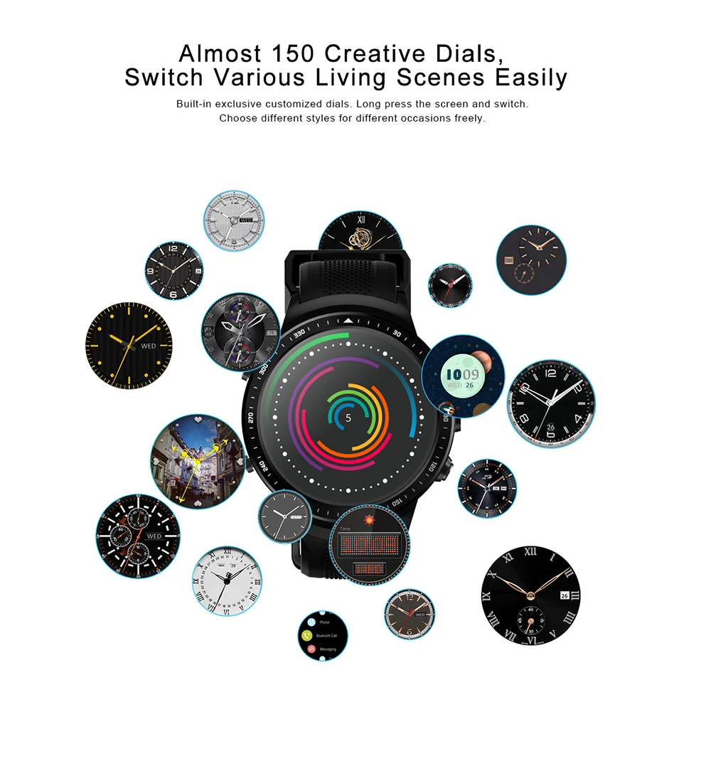 Zeblaze THOR Pro 3G GPS Smart Watch Android 5.1