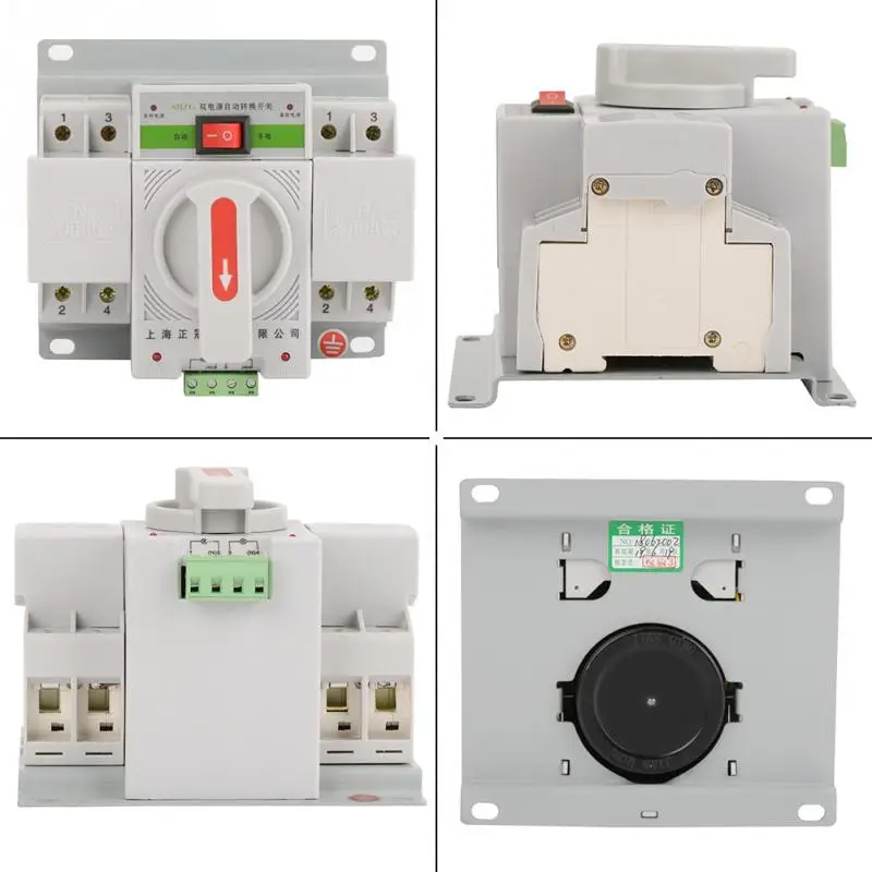 2P автоматический выключатель 220V 63A мини двойной мощности аксессуары|Выключатели|