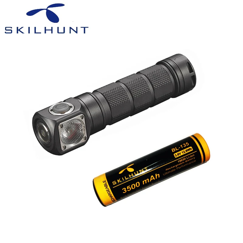 Светодиодный налобный фонарь Skilhunt H03 CREE XML 2 U4 1200 лм с аккумулятором|camping torch|led