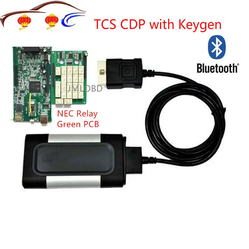Новые зеленые доска 2015 R3 с ключом для Autocom TCS CDP Pro Plus Bluetooth OBD2 сканирующий