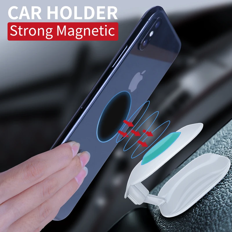 

iHaitun Car Phone Holder Magnetic Stand For iPhone XS MAX XR X Samsung Xiaomi Huawei Car Magnet Mount Cell Phone Holder Stand