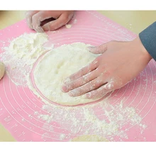 50x40 см силиконовый торт тесто инструмент для кондитерской помады для раскатки и нарезки коврик для выпечки доски для украшения печенья разноцветные инструменты